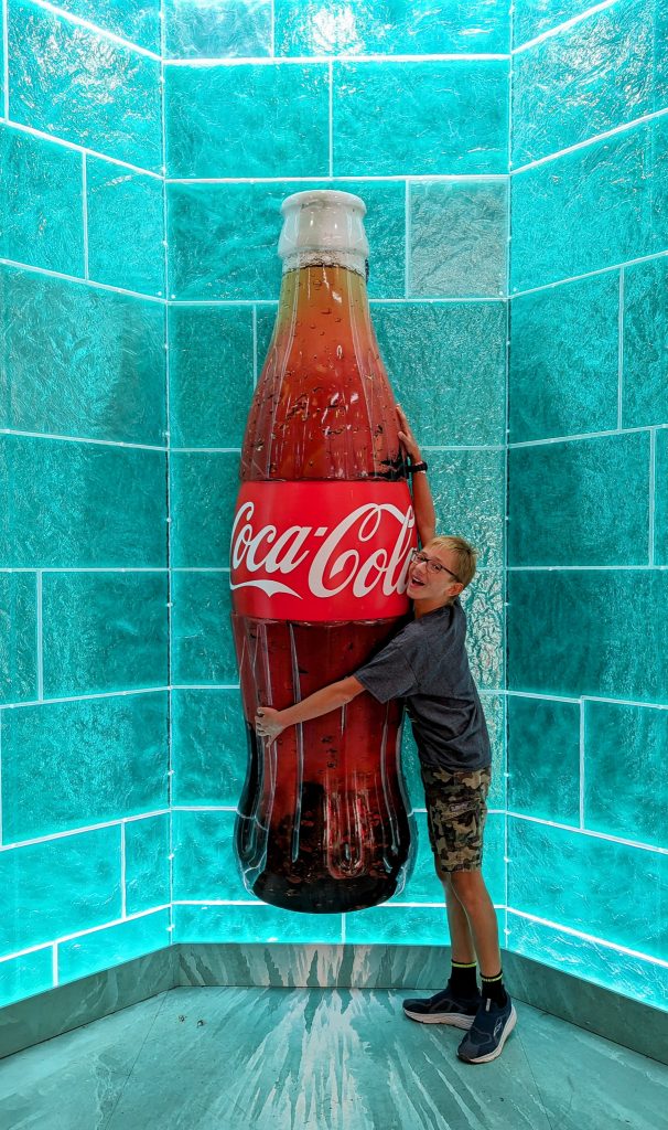 Jules et la bouteille de Coca-Cola